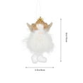 thumbnail image 2 of HONITANO 1Pack Xmas Decorations White Plush Angel Doll For Holiday Season, 2 of 8