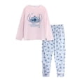 thumbnail image 1 of Lilo & Stitch Womens Stitch Long Pyjama Set, 1 of 4
