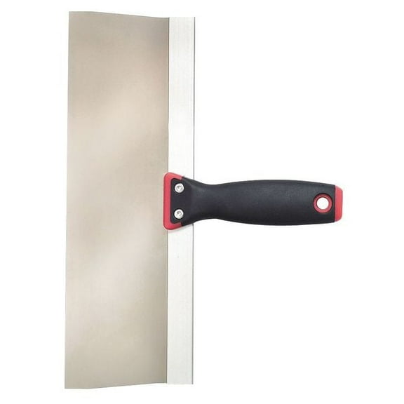 Westward Taping Knife,Straight,SS,12"W 13A723