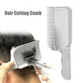 thumbnail image 2 of Grey  Professional Barber Fade Comb Hairdressing Accessory for Blending Hairstyles Heat Resistant Brush for Men's Tapered Haircuts, 2 of 6