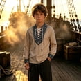 thumbnail image 2 of Bainana Long Sleeve T Shirts For Boys Graphic Print Casual Tops Big Kids Fall Tees, 2 of 5
