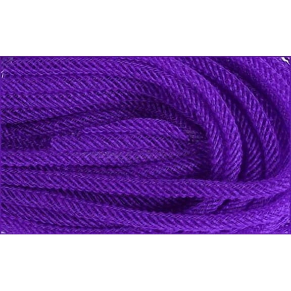 Faux Jute Deco Flex Tubing Craft Ribbon, Purple, 8mm x 30 Yards