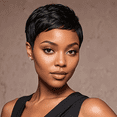 thumbnail image 3 of Short Hairstyle Wig for Women - Made from 150% Density Brazilian Human Hair, Featuring a Rose Net Cap Design, Easy to Put On, Ideal for Everyday Wear, Allows for Quick Hairstyle, 3 of 7