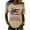 Beige, variant on 4th of July Shirts Women Short Sleeve Crewneck America Flag Graphic Tees Patriotic T-Shirt Independence Day Tops