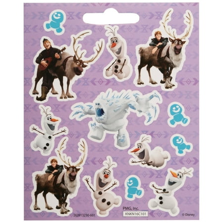 (3 Pack) Stickerfitti disney frozen sticker book with play scene on b