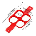 thumbnail image 3 of YFTDEF Multi-functional Omelette Maker, Silicone Cooking Mold, 4 Hole Pancake Shaper, Perfect for Breakfast, Easy to Clean, Ideal for Family Meals and Outdoor Picnics, 3 of 4