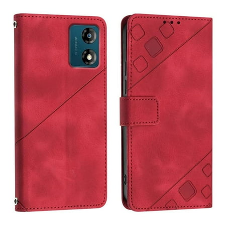 

Case for Motorola MOTO E13 Magnetic Leather Wallet Flip Cover Card Holder