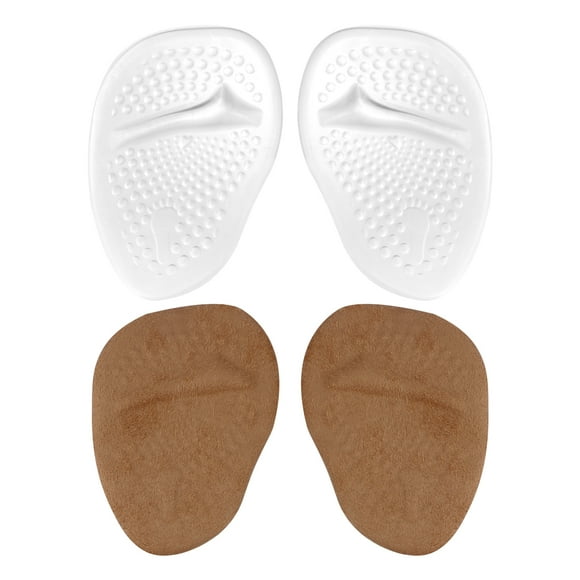 2 pares de almohadillas para el antepié y el tacón alto, almohadillas para el pie, almohadillas gruesas para el pie.