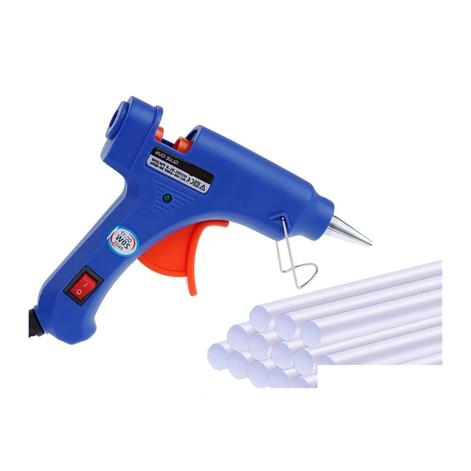 Hot Melt Glue Gun With 7mm*100m Glue Sticks 20W Electric Mini Household Heat Temperature Thermo Tool For Home DIY, Christmas Gifts, Crafts ,Effortless Crafting