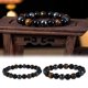 thumbnail image 4 of Pulsera De 20 Cuentas De Piedra Natural De Ojo De Tigre Genuino Muyoka Hogar, 4 of 7
