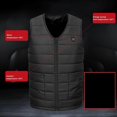 thumbnail image 4 of Chaleco calefaccionado Yashi para hombres y mujeres 3 niveles de temperatura impermeable XXL, 4 of 5