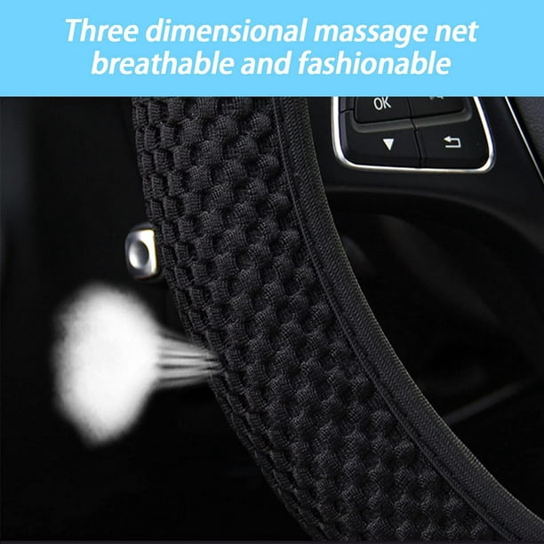 Elastic Stretch Steering Wheel Cover, Universal 15 Inch Automotive