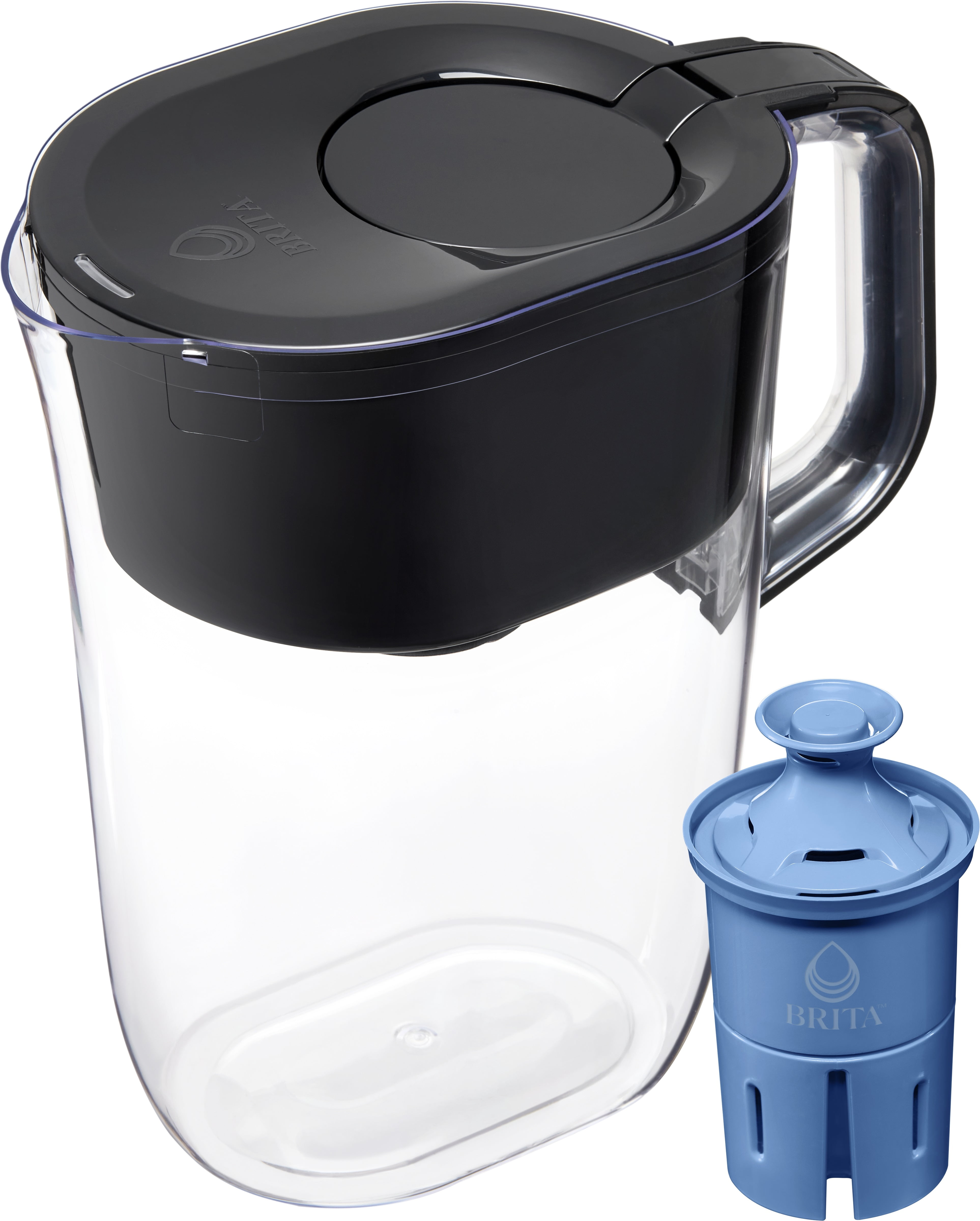 Brita Tahoe Pitcher w/ Elite Filter Black 2/1ct