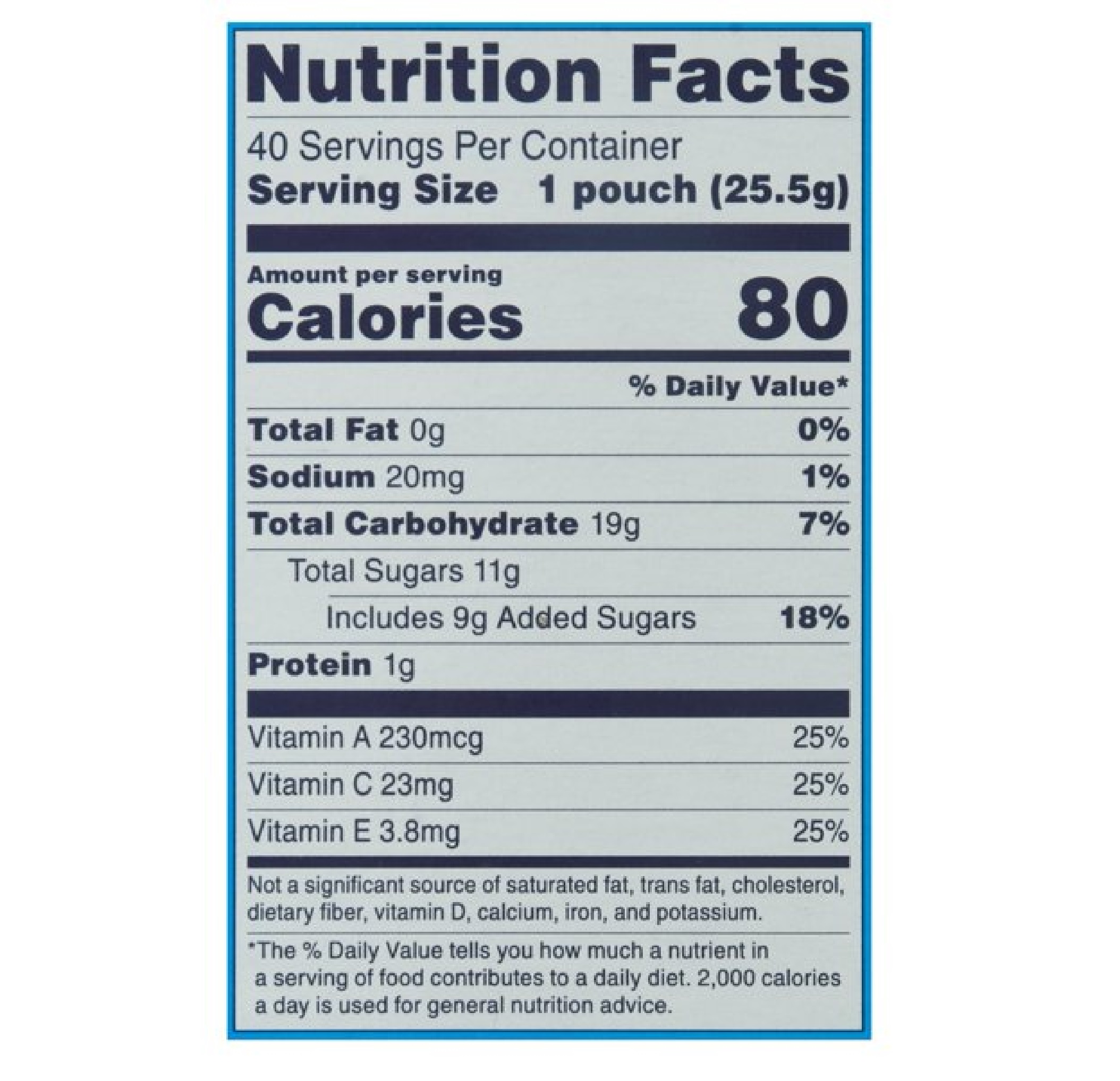 Welch's Fruit Snacks, Mixed Fruit, Gluten Free, Bulk Pack, 0.9 oz Individual Single Serve Bags (Pack of 40) - image 3 of 3