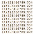 thumbnail image 1 of 20Pcs Price Displaying Cube Counter Stand Price Tag Plastic Price Display Block, 1 of 9