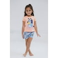 thumbnail image 3 of Bluey Toddler Girls T-Shirt and French Terry Shorts Outfit Set Toddler to Little Kid, 3 of 5