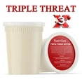thumbnail image 2 of Triple Threat Body Butter 30 oz. / 1.9 lbs. - Blend of Shea, Mango & Coconut Oil - 100% Pure Natural Raw Unrefined Moisturizer For Dry Skin, Face And Hair. Great For Lip Balm and Soap Making, 2 of 9