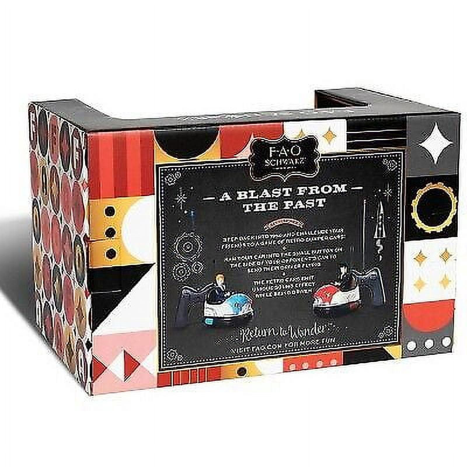 FAO Schwarz Premium 2-Player Remote Control Toy Bumper Car Set