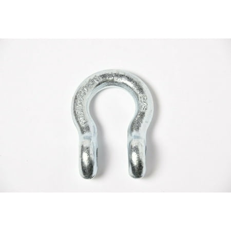 

5/8 Lift Tow Bow Shackle D-Ring w 3/4 Screw Pin WLL 7000 lbs 3.25T Multi-Color - SHACKLE: Galv PIN: Black - 8