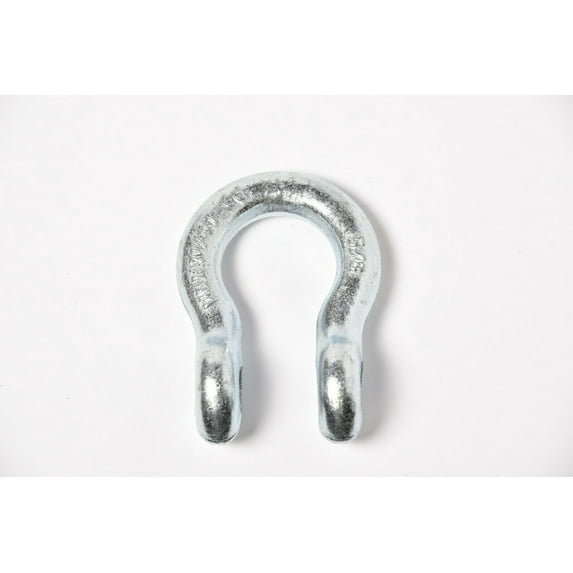 5/8" Lift Tow Bow Shackle D-Ring w 3/4" Screw Pin WLL 7000 lbs 3.25T Multi-Color - SHACKLE: Galv PIN: Black - 1