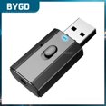 thumbnail image 1 of Bluetooth 5.0 Receiver transmitter Speaker Computer Universal Car Wireless Audio Adapter Portable Practical Car Accessories01United States He Qiyong unisex, 1 of 1
