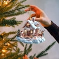 thumbnail image 2 of PPKVUFD 1Pc 2025 New Christmas House 2D Acrylic Hanging Ornaments, Christmas Tree Ornaments, Christmas House Hanging Ornament Decorated Christmas Tree Hanging Pendant for Indoor, 2 of 4