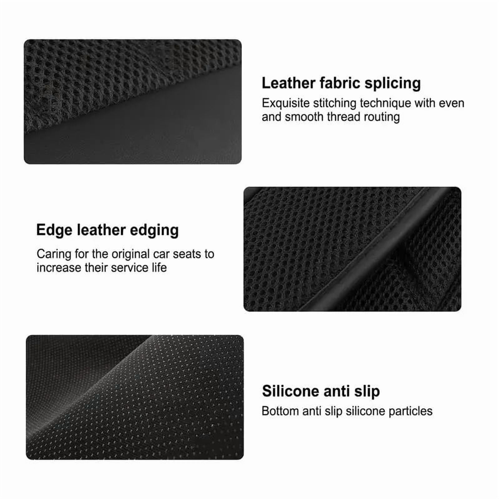 Cooling Car Seat Covers Front Seats, Black 12V Cooling Car Seat Cushions, Front Seat Covers for Cars SUV Universal