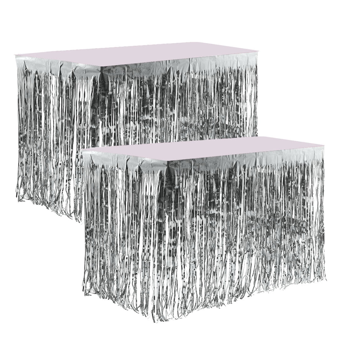 fringe table skirt walmart