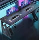 thumbnail image 3 of Modern Carbon Fiber Desktop Computer Desk for Office Furniture Internet Cafe Double Gaming Table Home Office Computer Table Z My Lux Decor Round, 3 of 30