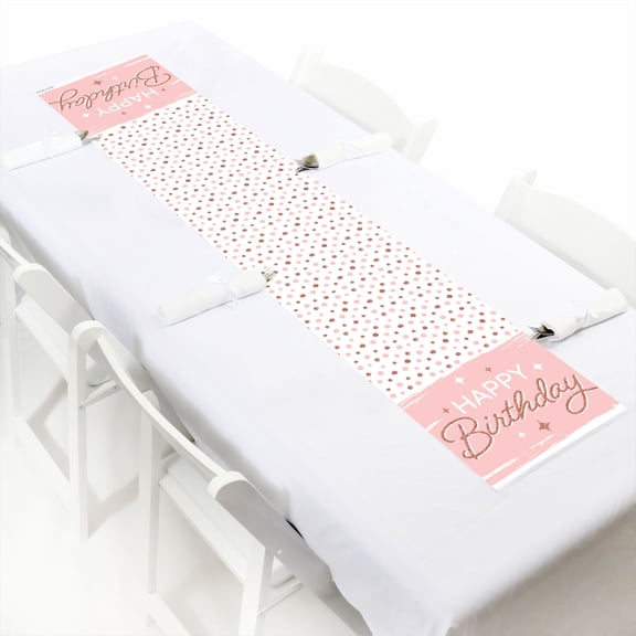 Beistle "It's A Girl!" Printed Table Runner - 11 Inch X 6 Foot, Baby Shower Decoration