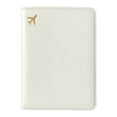 thumbnail image 3 of PU Leather Passport Holder Covers Case, Waterproof Rfid Blocking Travel Wallet Passport Holder(White), 3 of 8