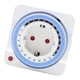 thumbnail image 1 of Toma De Temporizador De 24 Horas, Toma De Temporizador De 24 Horas, Interruptor Mecánico Programable, Enchufe Eléctrico De Pared Interior, Enchufe Europeo De 230V, 1 of 7