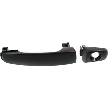 Replacement ARBC462140 Exterior Door Handle Compatible with 2004-2008 Chevrolet Malibu 2005-2009 Equinox Front, Left Driver Textured Black
