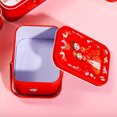 thumbnail image 4 of Packing Decorative Container Storage Small Metal Candy Container Cookie With Lids Storage Storage Bowls Chip Organizer Storage with Lids Food Pantry Storage Glass Containers with Lids for Food Flour, 4 of 4