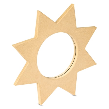 DecoPatch Paper Mache Mirror - Star