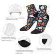 thumbnail image 6 of Bingfone Holiday Christmas Cookies Design Patterned Men'S Women'S Casual Cotton Socks, 6 of 9