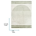 thumbnail image 7 of Livabliss Washable Rugs for Living Room, 2x3 Fossay Shag Global Light Beige Area Rug, Bedroom Dining Room Home Decor Stain Resistant Carpet (2' x 2'11"), 7 of 7