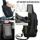 thumbnail image 2 of Mochila bandolera HOXSURY USB antirrobo impermeable negra, 2 of 7