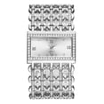 thumbnail image 3 of Montre Femme Mode Horloge Acier Inoxydable Décontractée Robe Poignet Cristal Bijoux, 3 of 9