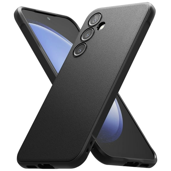 Ringke Onyx [Feels Good in The Hand] Compatible with Samsung Galaxy S23 FE Case, Anti-Fingerprint Technology Non-Slip Enhanced Grip Smudge Proof Cover - Black