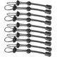 thumbnail image 1 of 10 Pcs Backpack Hiking Stick Holder, Securing Rope Buckle Elastic Rope Buckle for Backpack Hiking Stick, 1 of 5
