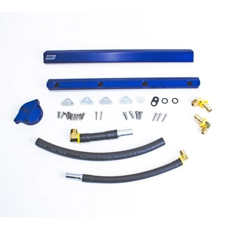 Mustang Frame Rails - BBK 86-93 Mustang 5.0 High Flow Billet Aluminum Fuel Rail Kit