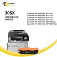 thumbnail image 2 of 305X Toner Cartridge 305A Compatible for HP 305A 305X CE410X CE410A for LaserJet Pro 400 Color M451dw M451dn 451nw M475dn Pro 300 Color MFP M375nw M351 Printer Ink(Black Cyan Magenta Yellow, 4-Pack), 2 of 7