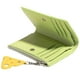 thumbnail image 4 of Monedero corto, tarjetero, adorable monedero, cartera de cuero tejido, precioso monedero., 4 of 6