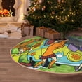 thumbnail image 2 of Lsque Scooby-Doo Print Christmas Tree Skirt with Ties and Velcro,Xmas Holiday Decorations, Adjustable Tree Skirt-48", 2 of 6