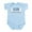 Sky Blue, variant on CafePress - 50 Percent Nigerian Infant Bodysuit - Baby Light Bodysuit, Size Newborn - 24 Months