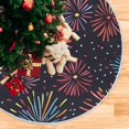 thumbnail image 6 of Ryvnso Christmas Tree Skirt New Year Fireworks Xmas Tree Skirts Ornament Home Decorations 47.2", 6 of 6