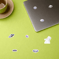 thumbnail image 2 of 35pcs Cute Stickers Cosmic Stickers Food Stickers Gem Stickers for Laptops Notebooks Suitcases, 2 of 9