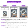 thumbnail image 5 of Happy Halloween Basset Hound Witch Pumpkins Bats Cozy Sherpa Blanket Bassets Dog Breed Lovers Gifts Idea Warm Soft Throw Blanket - 13012, 5 of 5