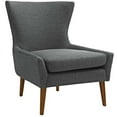 thumbnail image 1 of Modway Chaise d'Appoint Keen en Tissu Gris, 1 of 4